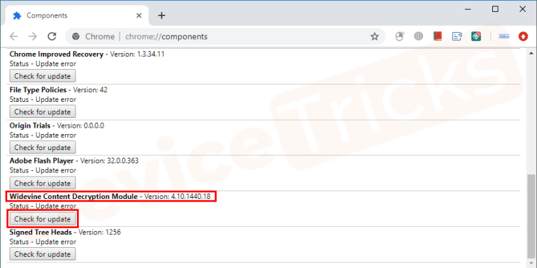 Widevine content decryption module как обновить в яндекс браузере