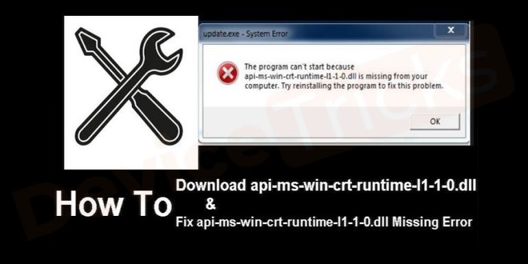 Api ms win crt runtime l1 1 0 dll отсутствует как исправить windows 7