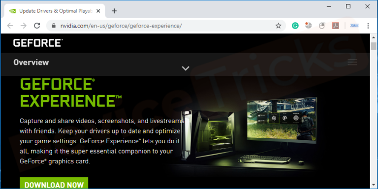 geforce experience not recording