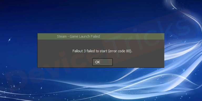 morrowind failed to start error code 80