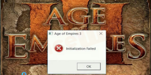 age of empires 3 error 101
