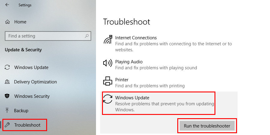 driver problem found opening troubleshoot page mhotspot