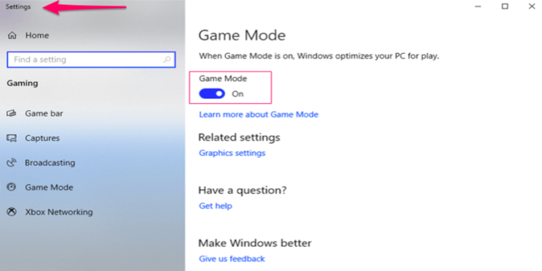 Disable Windows 10 Game Mode if Facing Performance Issues - Device Tricks